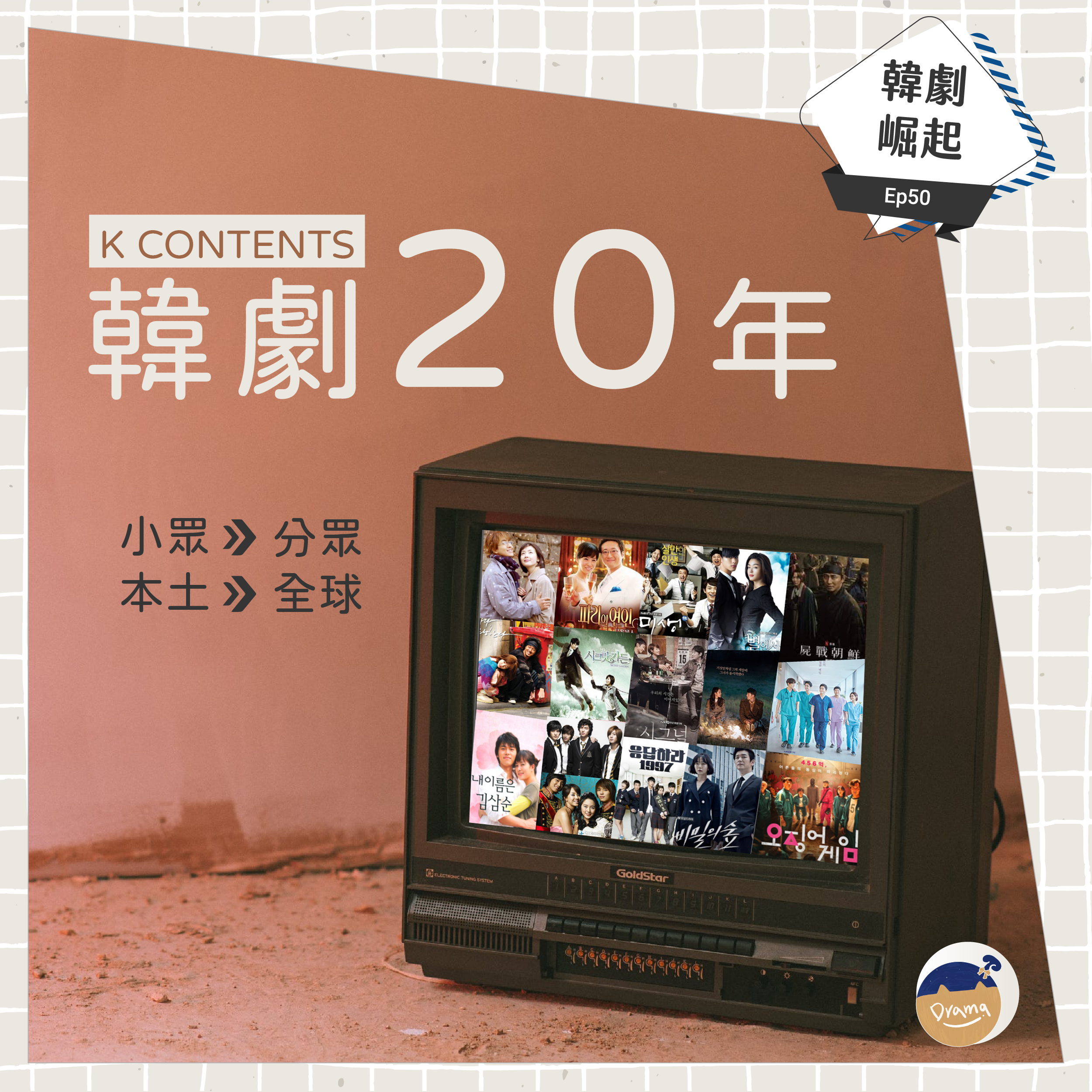 cover of episode Ep50：韓劇崛起 - 橫跨20年的四次轉型｜不專業深入聊天系列