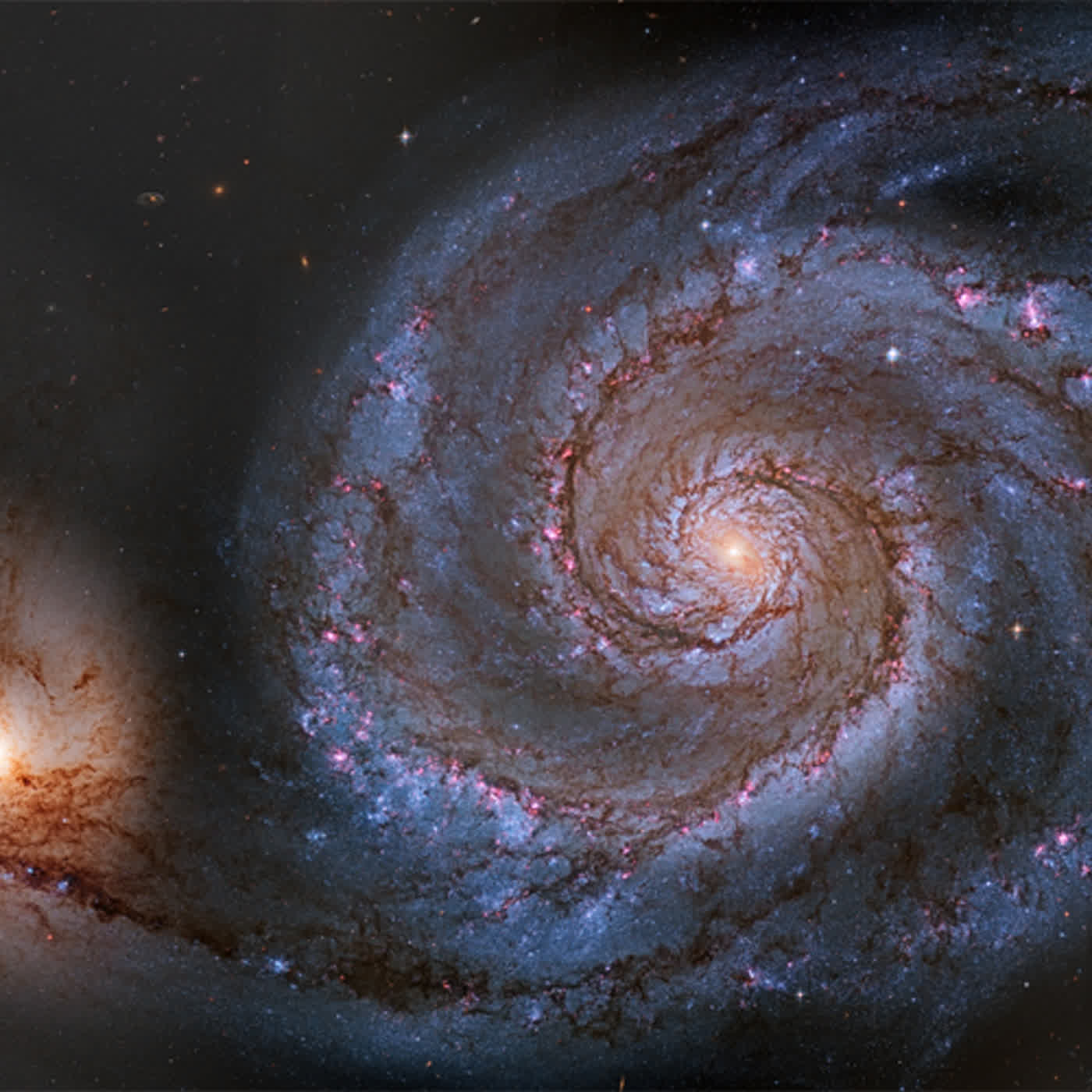 Bonus. 天文𥴊仔店：M51 渦輪星系