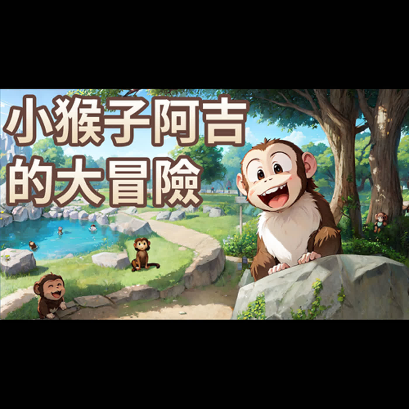 【 佳佳老師說故事 】EP138《 小猴子阿吉的大冒險 》｜兒童故事繪本｜幼兒睡前故事