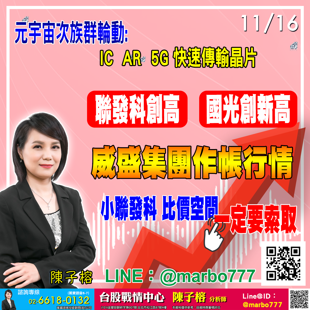 EP39 🎯元宇宙次族群輪動:IC、AR、5G 快速傳輸晶片  🔥聯發科創高 今國光⊕，創新高  🔥威盛集團作帳行情  ​亞光 過高拉回  🔥小聯發科 比價空間一定要索 _陳子榕分析師_2021_11_16