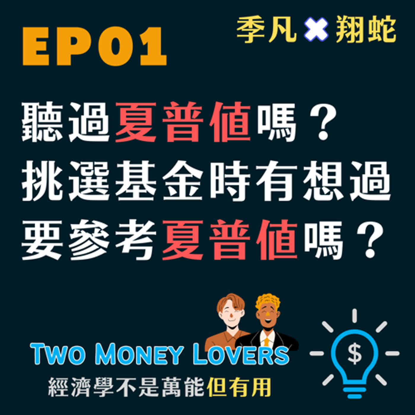 EP01 你聽過夏普值（Sharpe Ratio）嗎？挑選基金時你有想過要參考夏普值嗎？